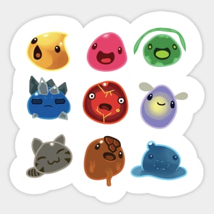 Slimes Sticker